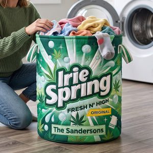 Laid-Back Stoner Laundry Basket - Personalized Gifts 03hutn110726-Homacus