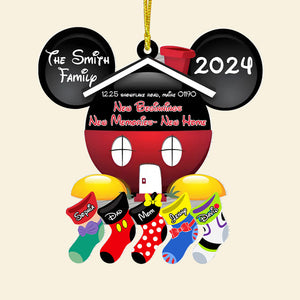 Cartoon Family Ornament - Personalized Gifts For Christmas 04xqtn301024-Homacus