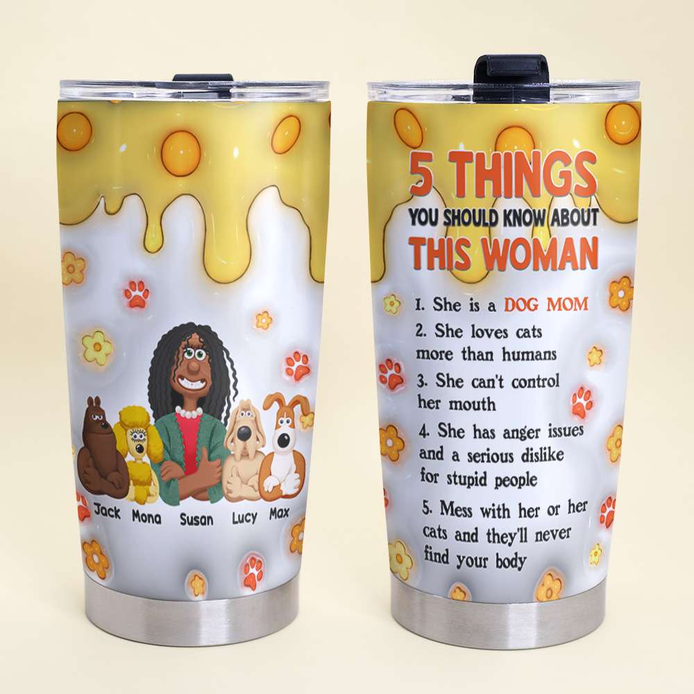 Personalized Gifts For Dog Lover Tumbler 01TOMH210225PA-Homacus