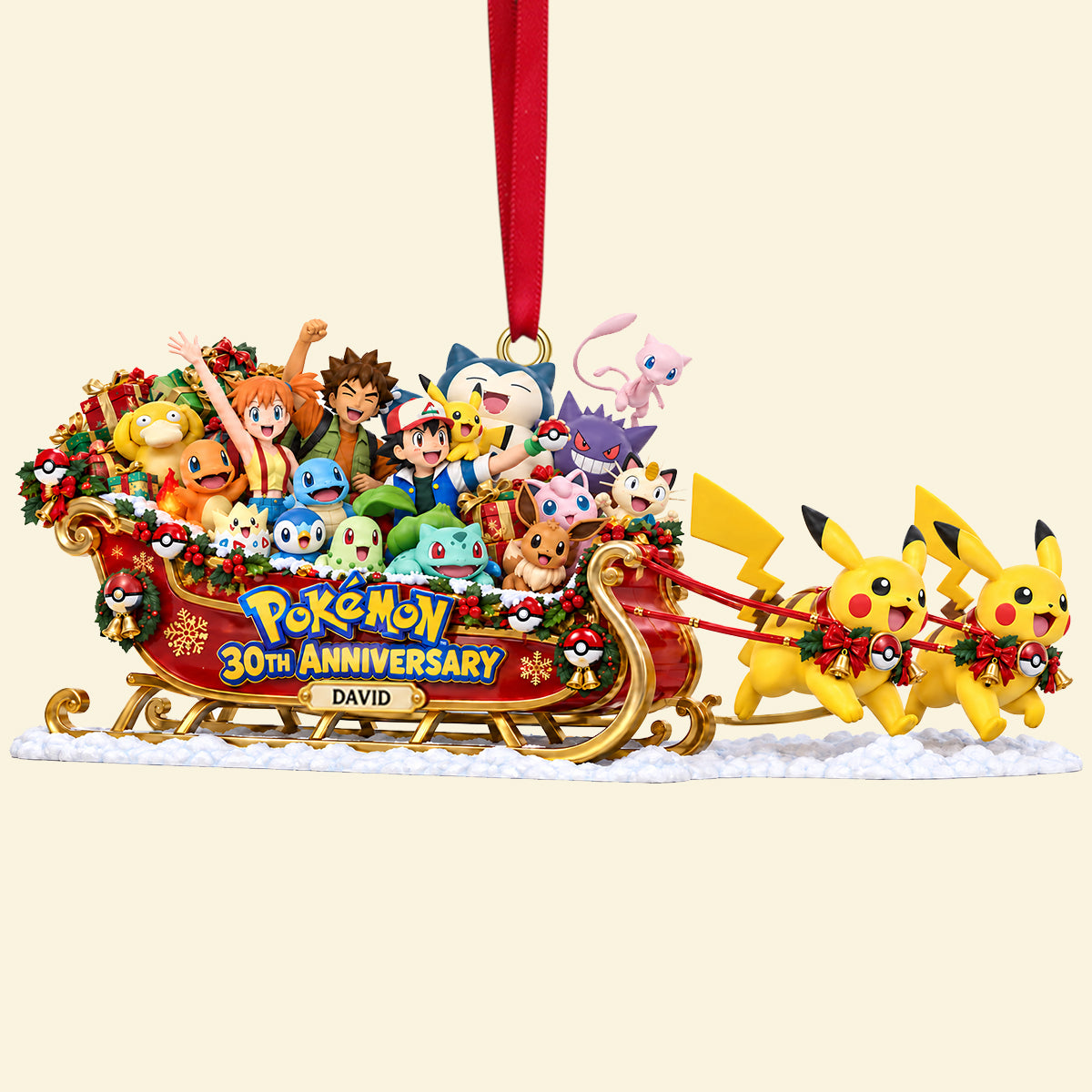30th Anniversary Creature Christmas Ornament - Personalized Gifts For Christmas 01ohtn071026-Homacus