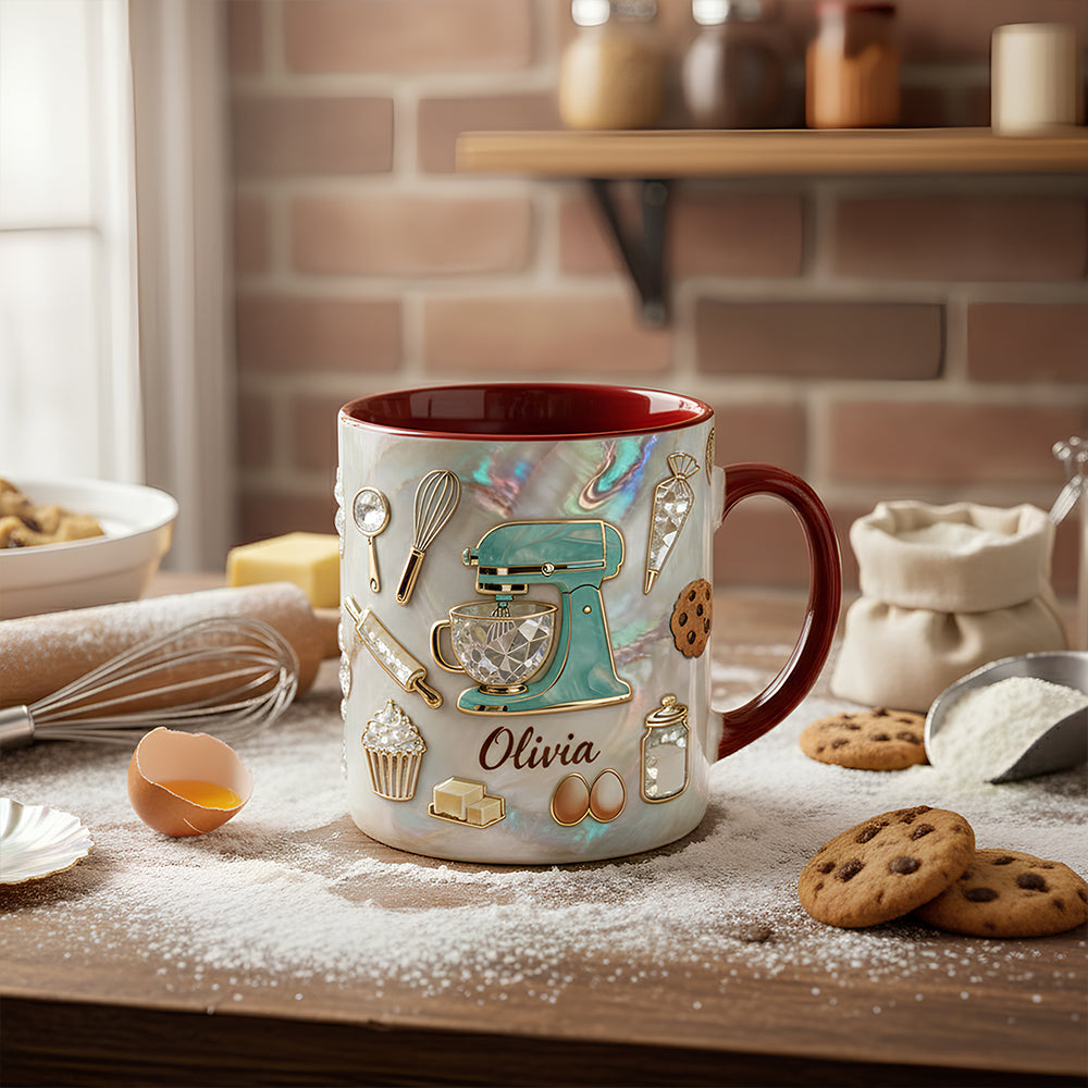 Baker’s Dream Coffee Mug - Personalized Gifts For Baking Lover 01PADT291225-Homacus