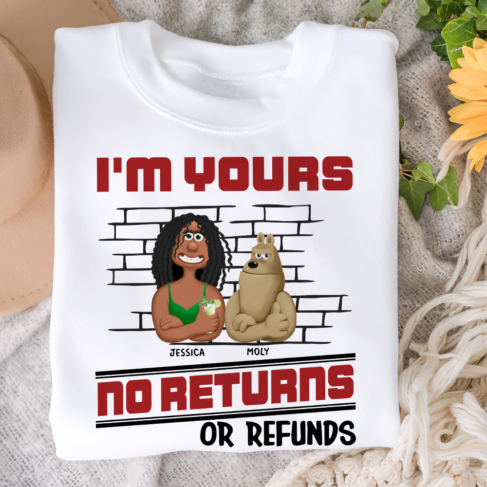 Personalized Gifts For Dog Lovers Shirt 01kapu220225pa We're Yours-Homacus