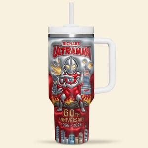 60th Anniversary Giant Hero Tumbler - Personalized Anniversary Gift 02tgqn120326-Homacus