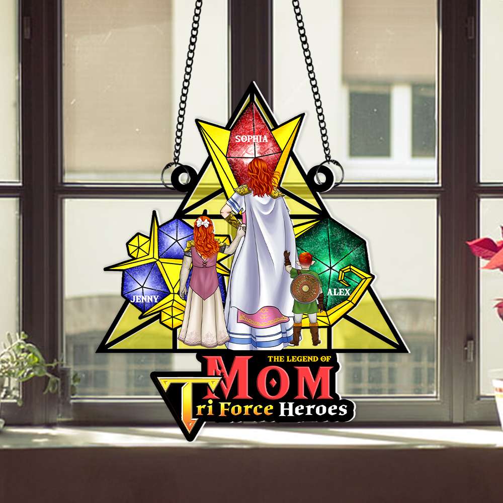 Personalized Gifts For Mom Suncatcher Ornament The Legend Of Mom 04OHMH260225HG-Homacus
