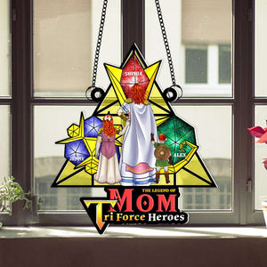 Personalized Gifts For Mom Suncatcher Ornament The Legend Of Mom 04OHMH260225HG-Homacus