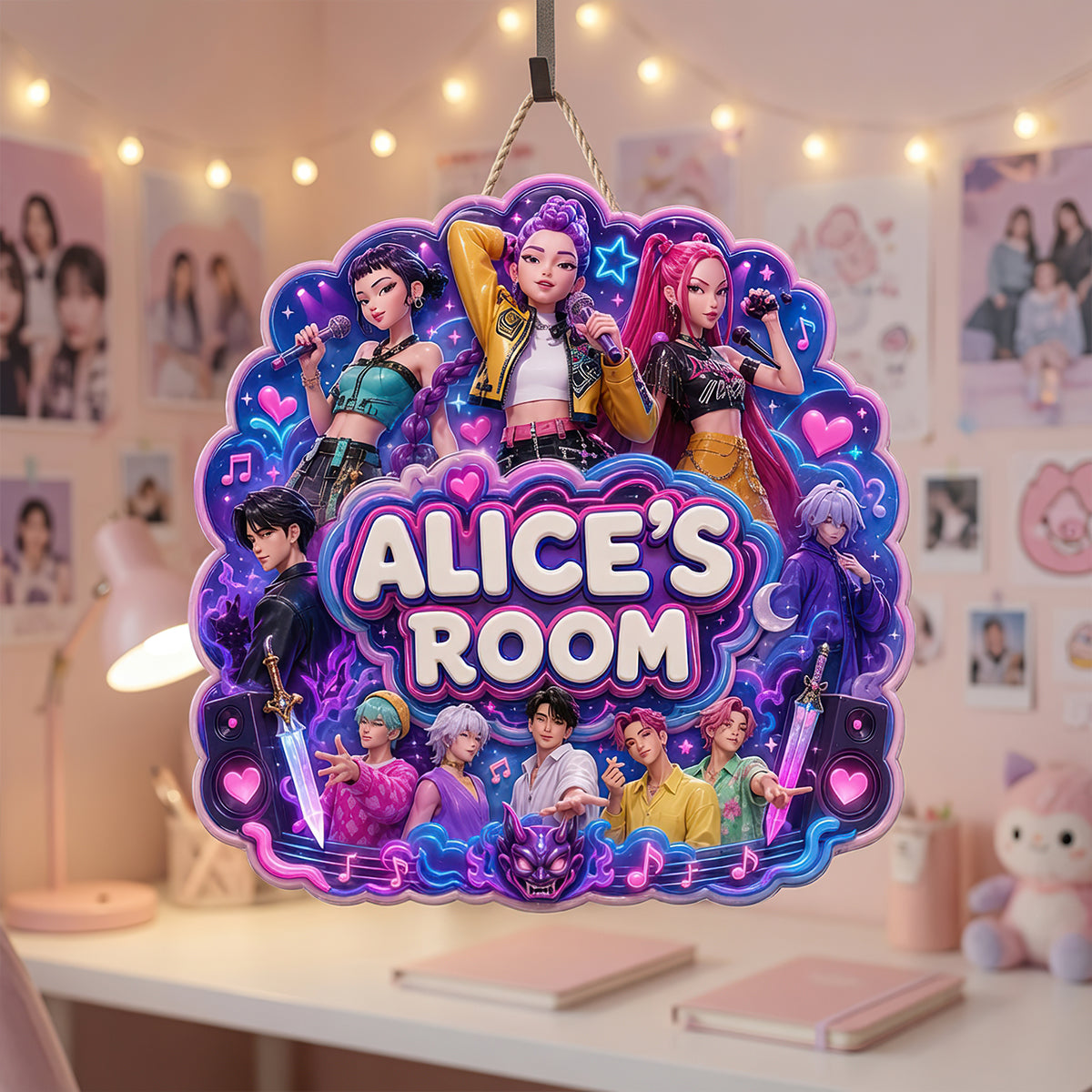 Crystal-style Stage Acrylic Sign - Personalized Gift 01nadt220726