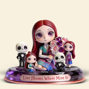 Love Blooms Where Mom Is Acrylic Plaque - Personalized Mother's Day Gifts 05pgqn250326-Homacus