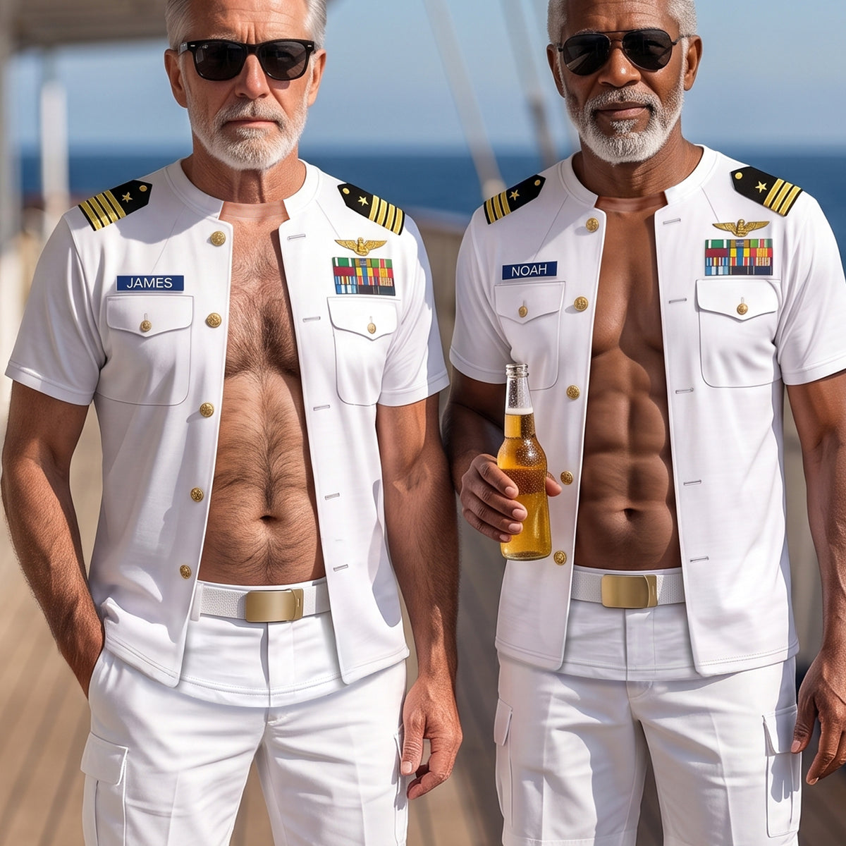 Proud Sea Service Military Shirt – Personalized Veterans Gifts 02huqn070826