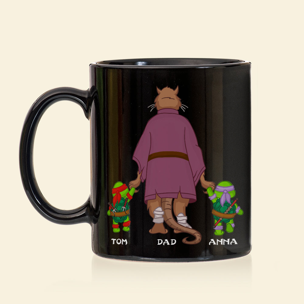 Personalized Gifts For Dad Coffee Mug Brave Smart Strong Daddy 02NATN240523-Homacus