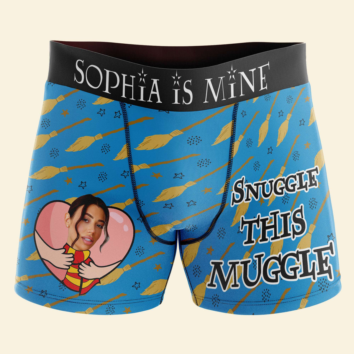 Personalized Gifts For Couple Men's Boxers and Women's Brief 04HUDT110124-Homacus