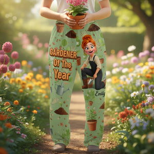 Garden Girl Pajama Pants - Personalized Gifts For Gardeners 05naqn130126-Homacus