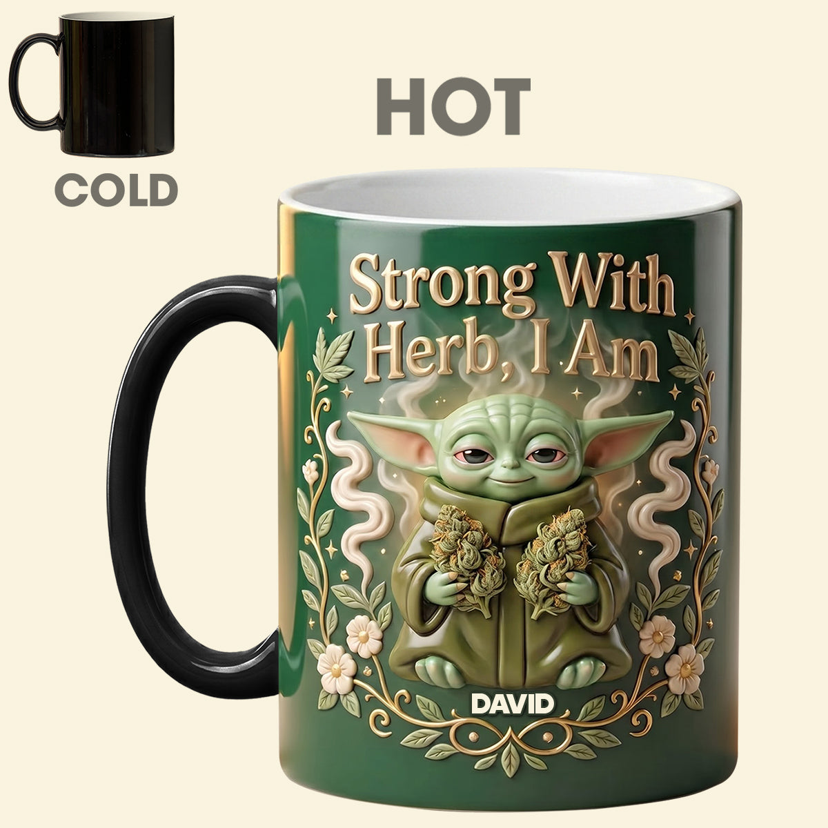 Chilling Magic Coffee Mug - Personalized Gifts For Stoners 03TOTN040826