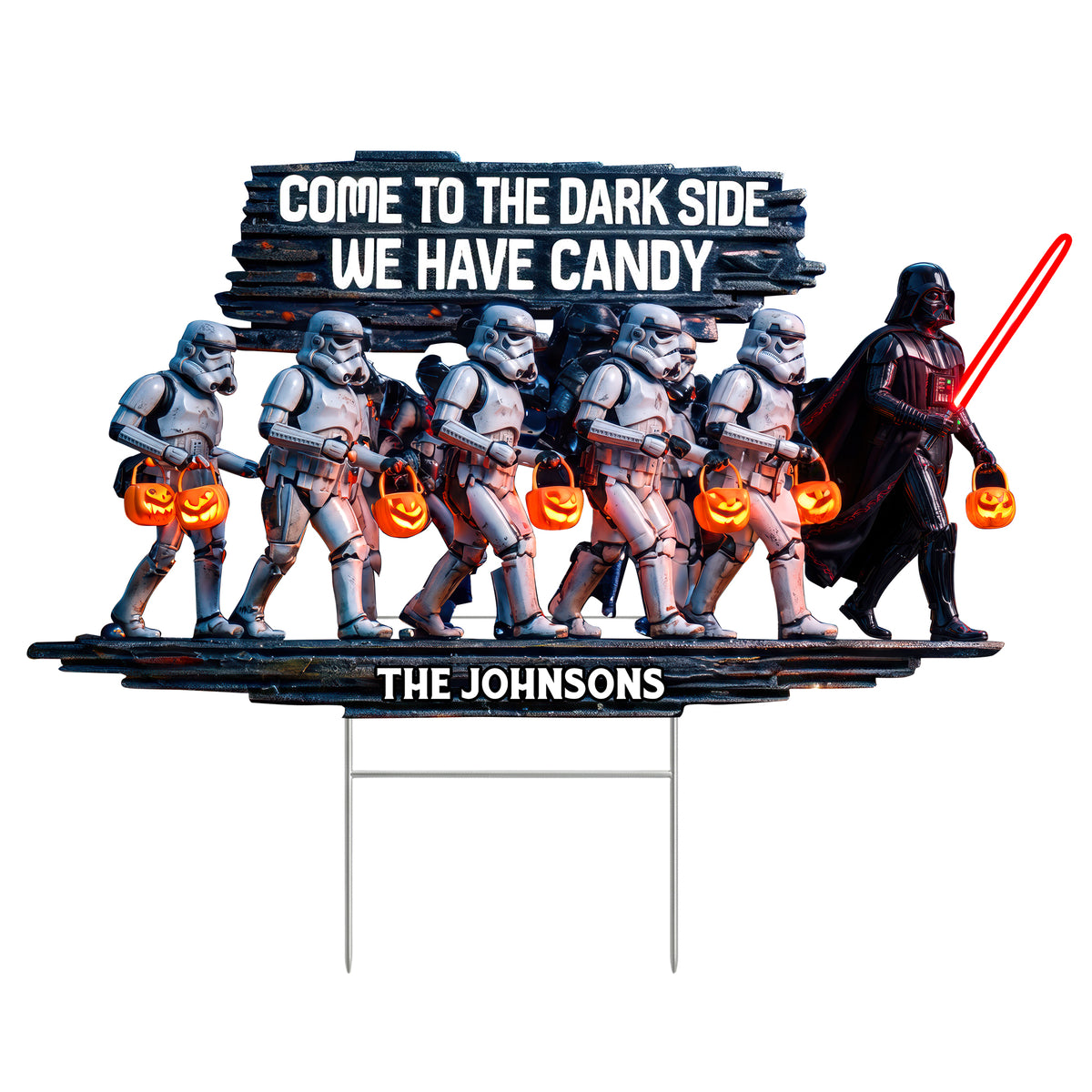 Trick Or Treat Squad Yard Sign - Personalized Halloween Decor 04qhqn030826-Homacus