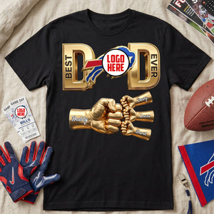 Game Day Dad & Kids Matching Shirt - Personalized Gift For Sporty Dads 04NATN220526-Homacus