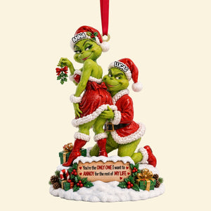 Cheeky Duo Christmas Ornament - Personalized Gifts For Couple 07natn280926-Homacus