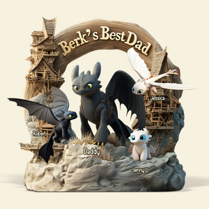 Dad Plaque - Personalized Gifts For Dad 02tgpu090525-Homacus