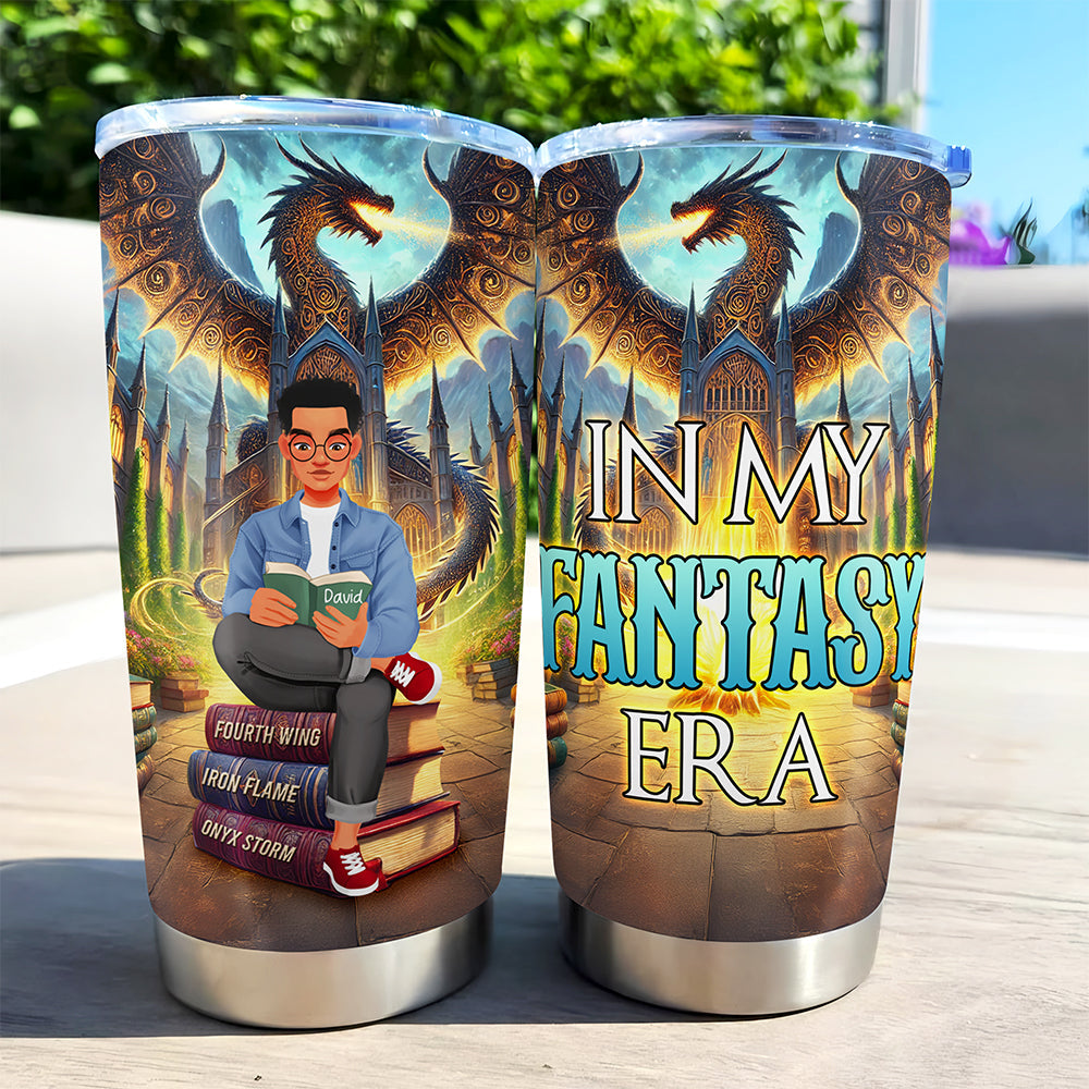 Personalized Gifts For Book Lovers Tumbler In My Fantasy Era 01tgqn270225pa-Homacus