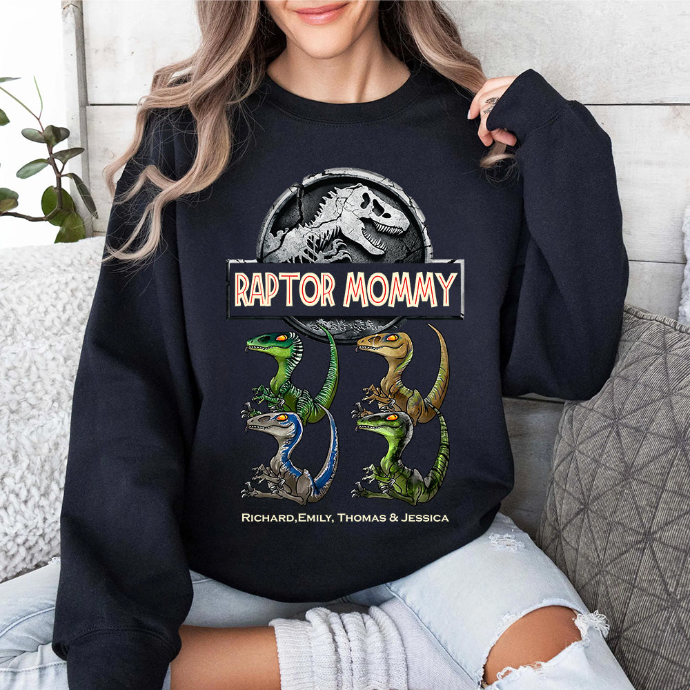 Personalized Gifts For Dinosaur Mom Shirt 01HUDT120325-Homacus
