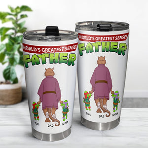 Personalized Gifts For Dad Tumbler World's Greatest Father-Homacus