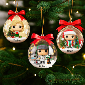 Funny Holiday Christmas Ornament - Personalized Gifts For Movie Lovers 02pgqn060925-Homacus