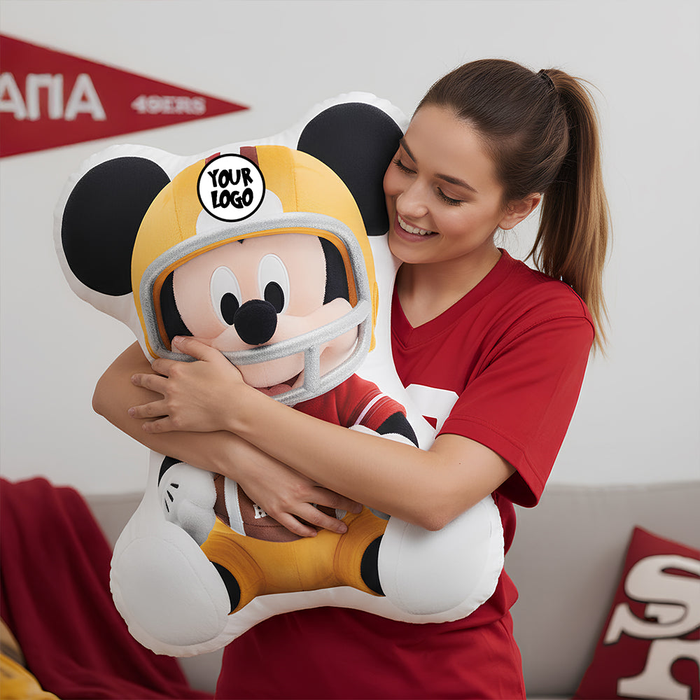 Team Spirit Pillow - Personalized Gifts 01HUDT131225-Homacus