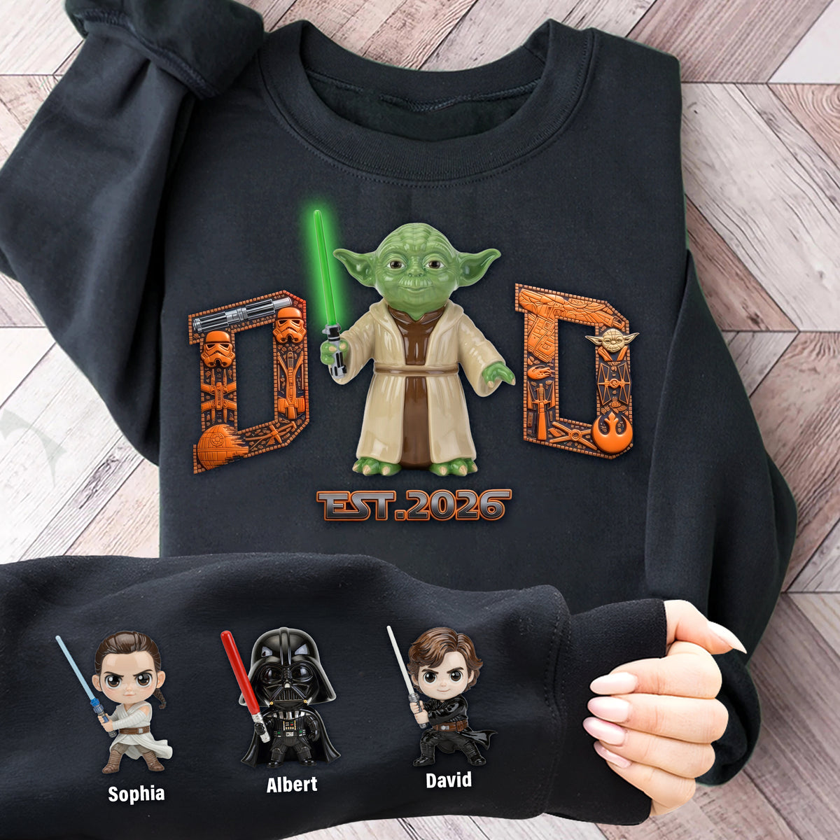 The Best Dad Shirt - Personalized Gifts For Father 06OHQN140526-Homacus