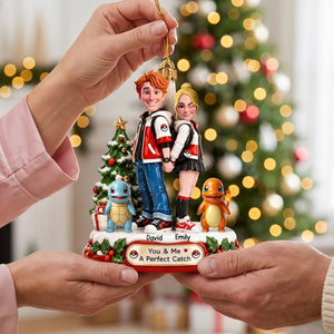 Perfect Match Acrylic Ornament, Personalized Gifts For Couple 06qhqn280826-Homacus
