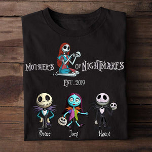 Spooky Mom Shirt - Personalized Gift For Mom 01OHLU250325-Homacus