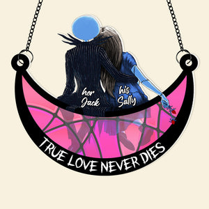 Personalized Gifts For Couple Suncatcher Ornament 03ACDT120724-Homacus