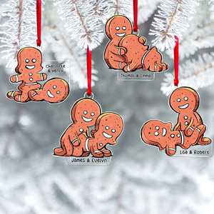 Personalized Funny Gifts For Couple Christmas Naughty Ornament 01huhu251124-Homacus
