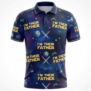 I Am The Father Polo Shirt - Custom Photo Gifts For Dads 05natn080526-Homacus
