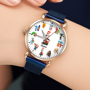 Teacher Mesh Strap Quartz Watch - Personalized Gifts For Teacher 03NAPU170725-Homacus