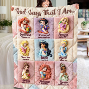 Beautifully Made By God Blanket - Gifts For Christian Blanket 05NAQN130226-Homacus