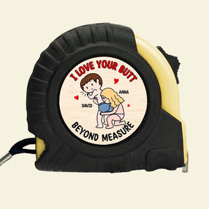 Personalized Gifts For Couple Tape Measure I Love Your Butt 01natn240524hh-Homacus