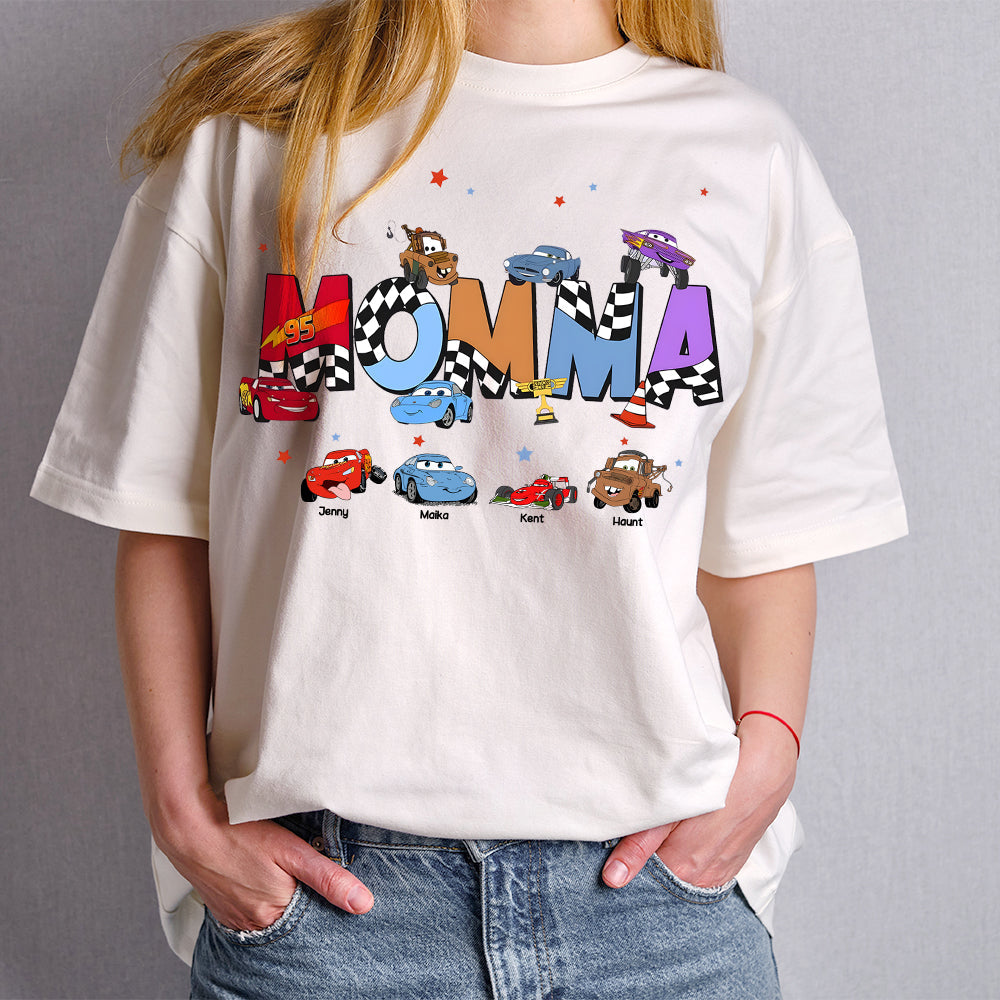Personalized Gifts For Mom Shirt Pixar Cars 04KALU160125 LMQN-Homacus