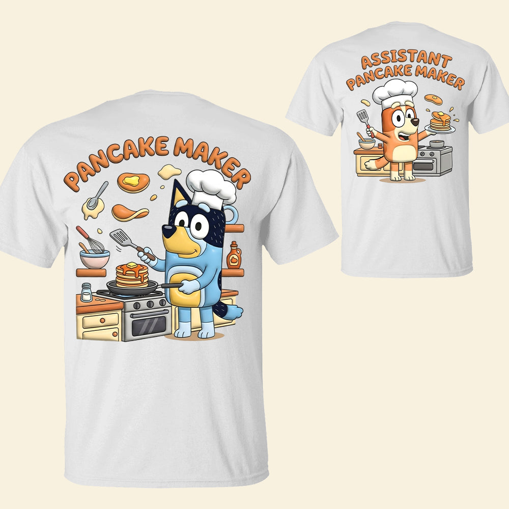 Lovely Pancake Maker Dad & Kids Shirt - Personalized Gifts For Dads 04natn200526-Homacus