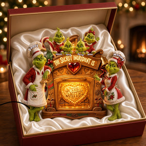 Christmas Baking Family Acrylic Light Box - Personalized Gifts For Family 04palu040926-Homacus