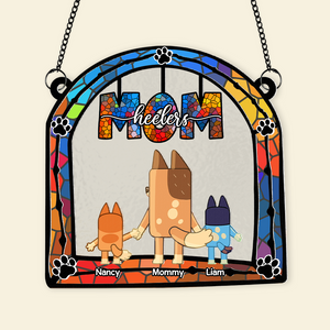 Personalized Gifts For Mom Window Hanging Suncatcher Ornament 03ohpu140225-Homacus