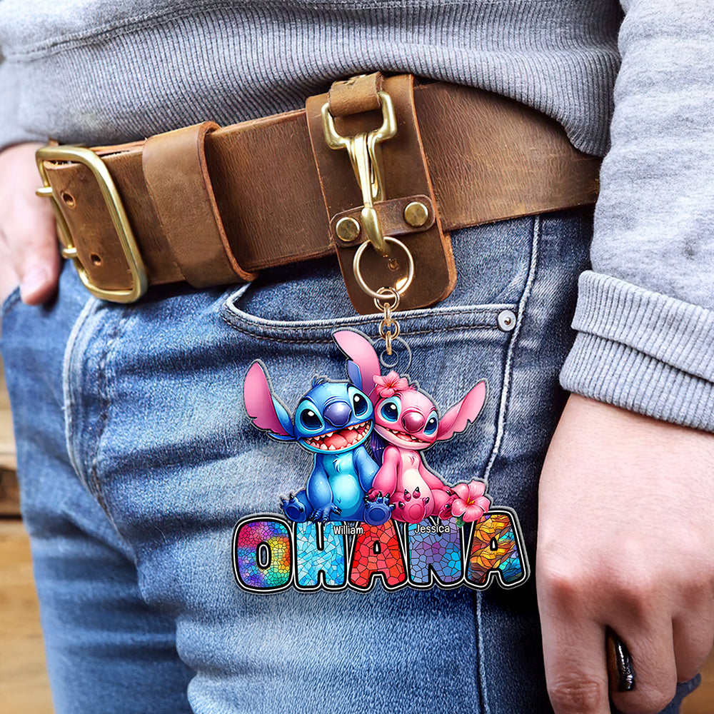 Personalized Gifts For Family Keychain 02OHQN110225-Homacus