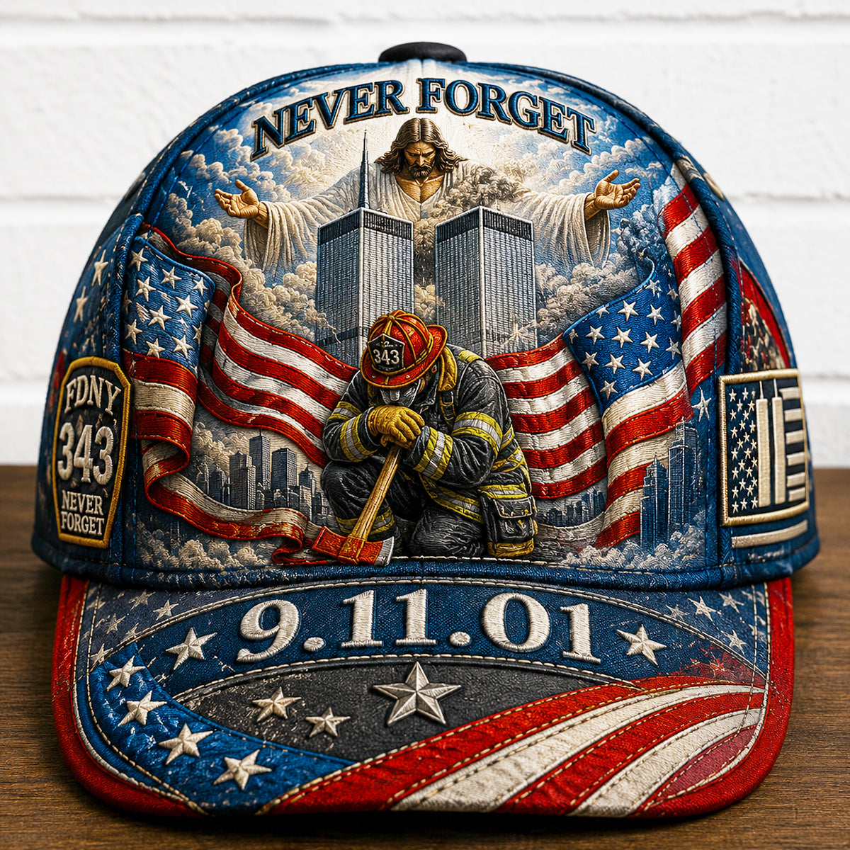 God Blessed Our Fallen Firefighters Memorial Classic Cap 07qhdt040826