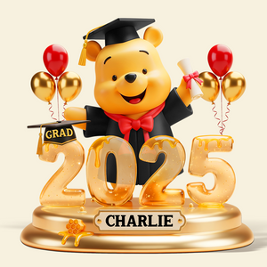 Bear Graduation Plaque - Personalized Gifts For Graduates 04napu220525-Homacus