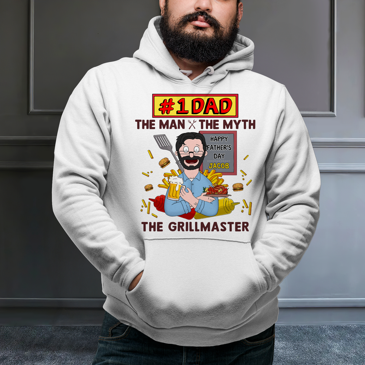 Personalized Gifts For Dad Shirt 01hupu170225hg The Grillmaster-Homacus