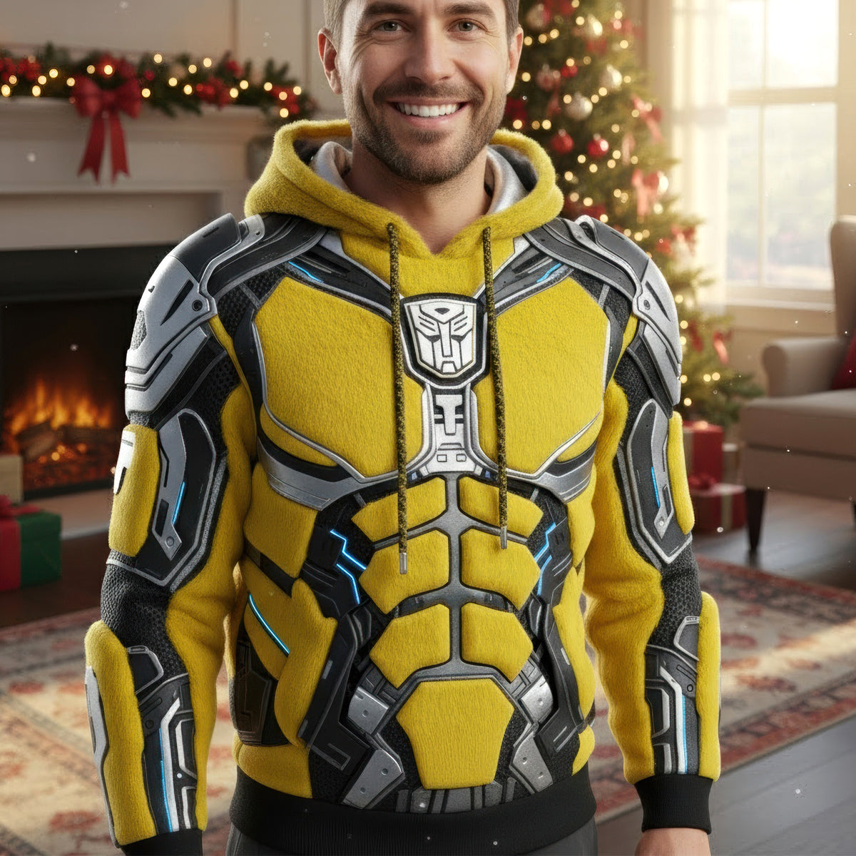 Cyber Armor 3D Hoodie - Christmas Gifts 03HYQN111125-Homacus