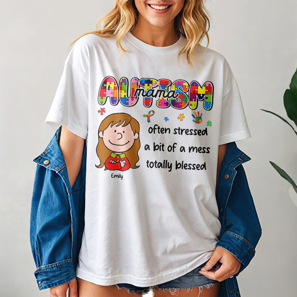 Personalized Gifts For Autism Mom Shirt 01topu240225hh-Homacus