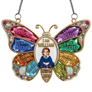 Graduation Suncatcher Ornament - Personalized Gifts For Kids 01tytn030426-Homacus