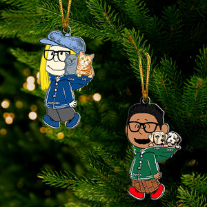 Dog & Cat Christmas Ornament - 01acqn191124hh New-Homacus