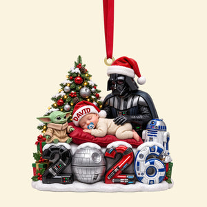 Baby Whimsical Christmas 2026 Ornament - Personalized Christmas Gifts For Kids 01tytn261026-Homacus
