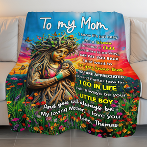 Personalized Gifts For Mom Blanket 03hupu170225 You're Appreciated-Homacus