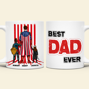 Personalized Gifts For Dad Coffee Mug Supes Dad 02TOPU120425HG-Homacus