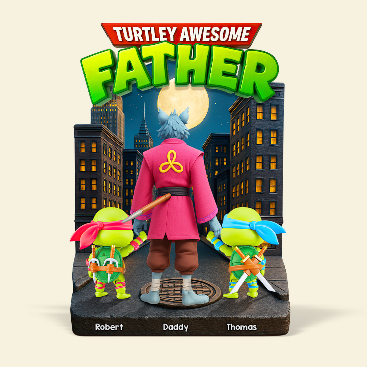 Coolest Dad Ever Christmas Plaque – Personalized Gifts For Dads 04hupu020525-Homacus